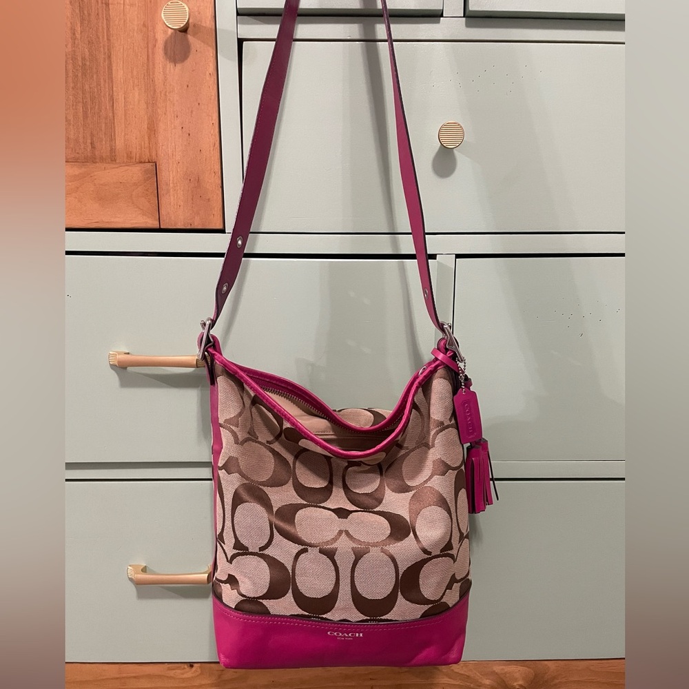 Hot Pink Coach Purse